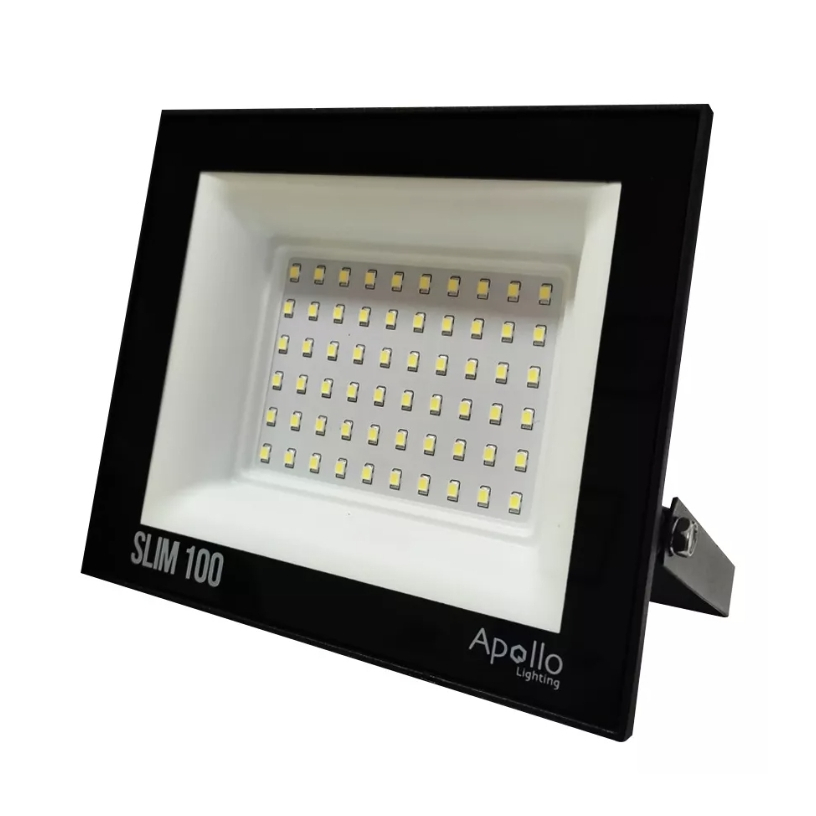 Refletor Holofote Led 100w Smd Branco Frio Bivolt