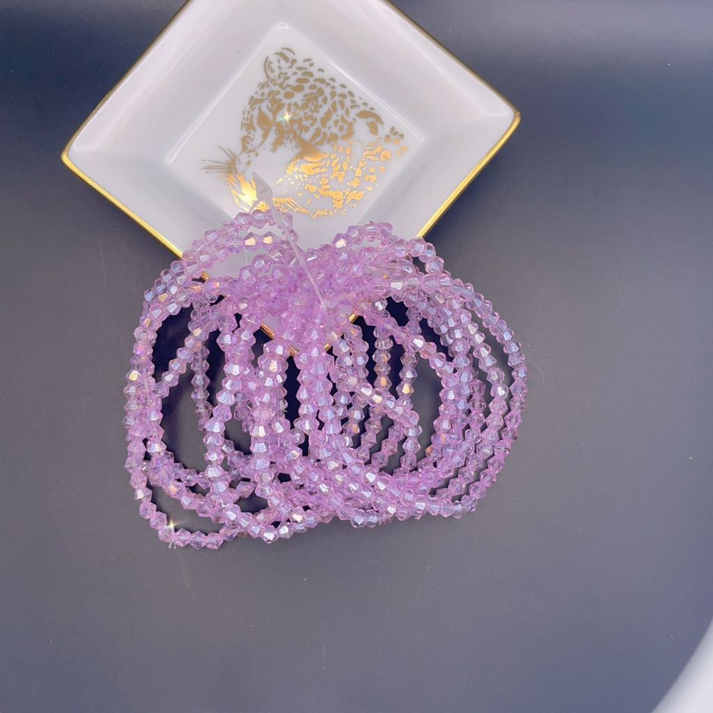 y♡Crystal☆bijou Z.W BIJOUX - 24 pcs Pulseira De Cristal Bijuteria 4/8 mm | Shopee