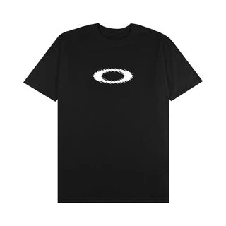 Camiseta Camisa OKY LOGO Larga Oversized Estampada