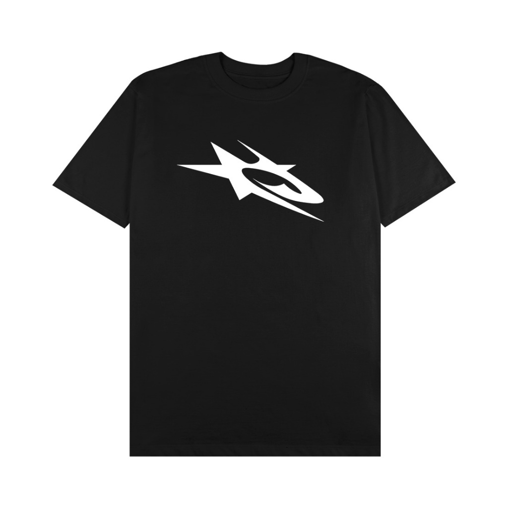 Camiseta Camisa STAR Larga Oversized Estampada