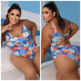 Maiô com Bojo em Suplex GG Plus Size / Curve 46/50