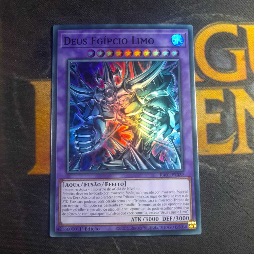 Deus Egicipio Limo - Ultra Raro Foil - Original - Yu-gi-oh