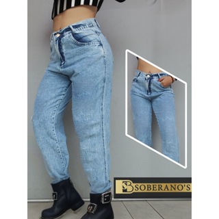 Calça Jeans mom lisa Feminina/ Mom Boyfriend Cintura alta jeans