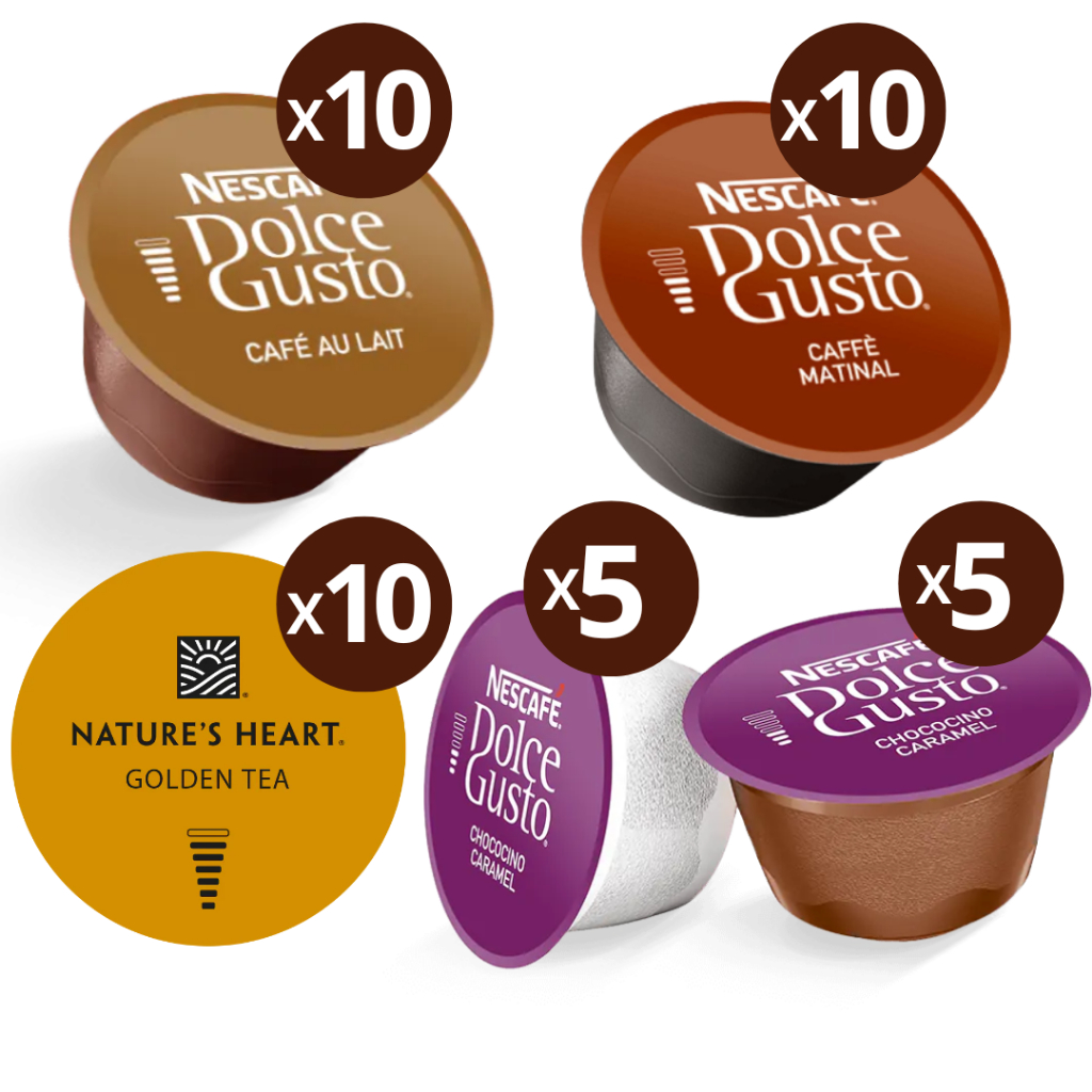 72 Cápsulas Dolce Gusto®, Starbucks, Café e Bebidas Cremosas