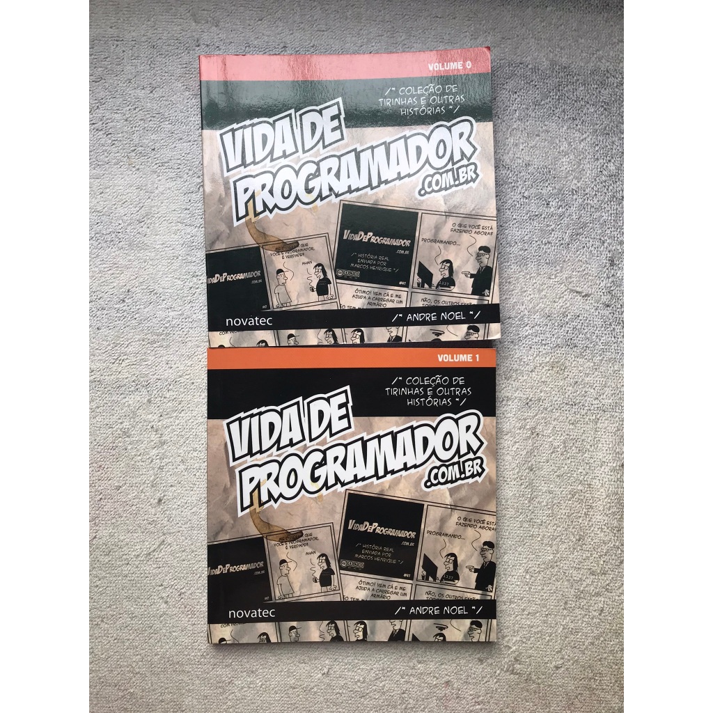 Vida de Programador - Volume 0 e Volume 1: Coleção de Tirinhas e Outras ...