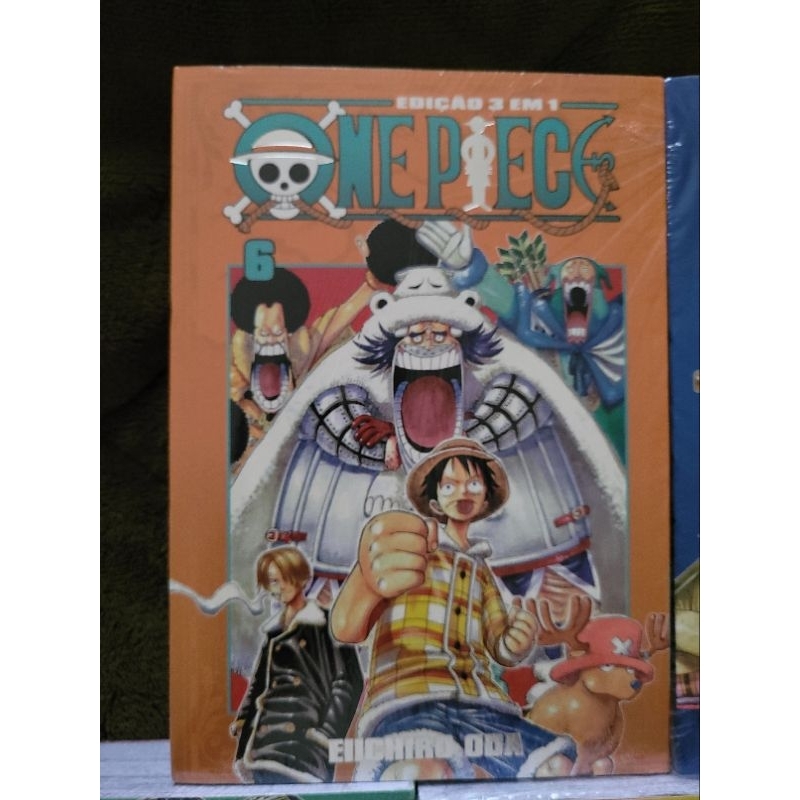 One Piece 3 em 1 volumes 6, 7, 9, 10, 11 | Shopee Brasil