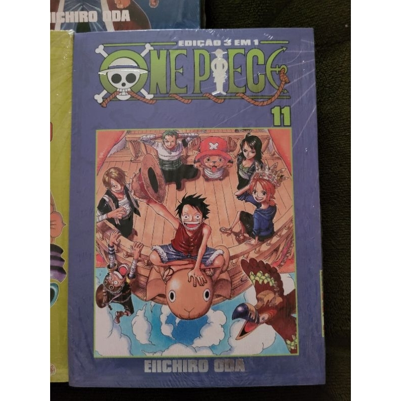One Piece 3 em 1 volumes 6, 7, 9, 10, 11 | Shopee Brasil
