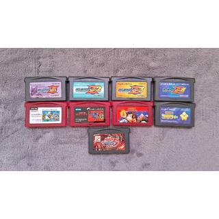 Jogos originais para Game Boy Advance, Nintendo, GBA, Famicom Mini, Mario, Goemon, Bomberman Megaman Zero, Yu-Gi-Oh, Legendary Starfy