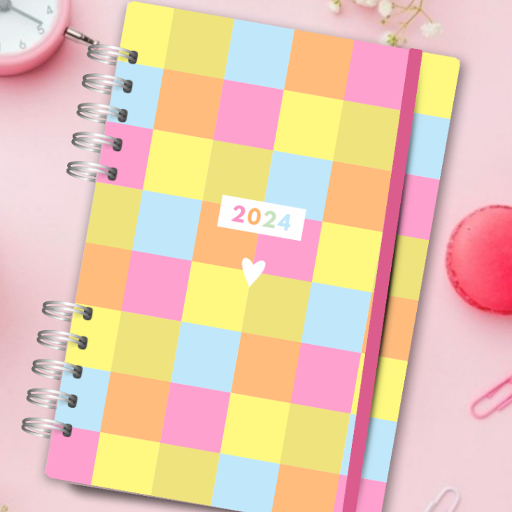 Agenda 2024 Coleção Cute Agenda Feminina Fofa A5 Shopee Brasil 9818