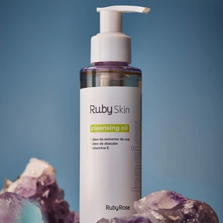 Óleo Facial de Semente de Uva + Oleo de Abacate com Vitamina E Cleansing Oil Ruby Skin By Ruby Rose HB208