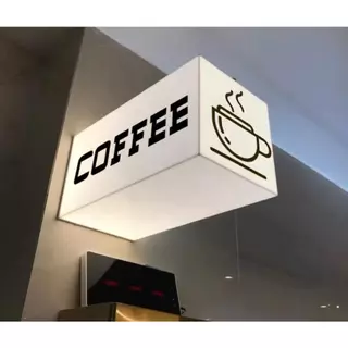 Luminoso Personalizado Sua Marca Frente e Verso Led Letreiro Placa Fachada Loja Comércio Salão Empresa Barbearia Comércio