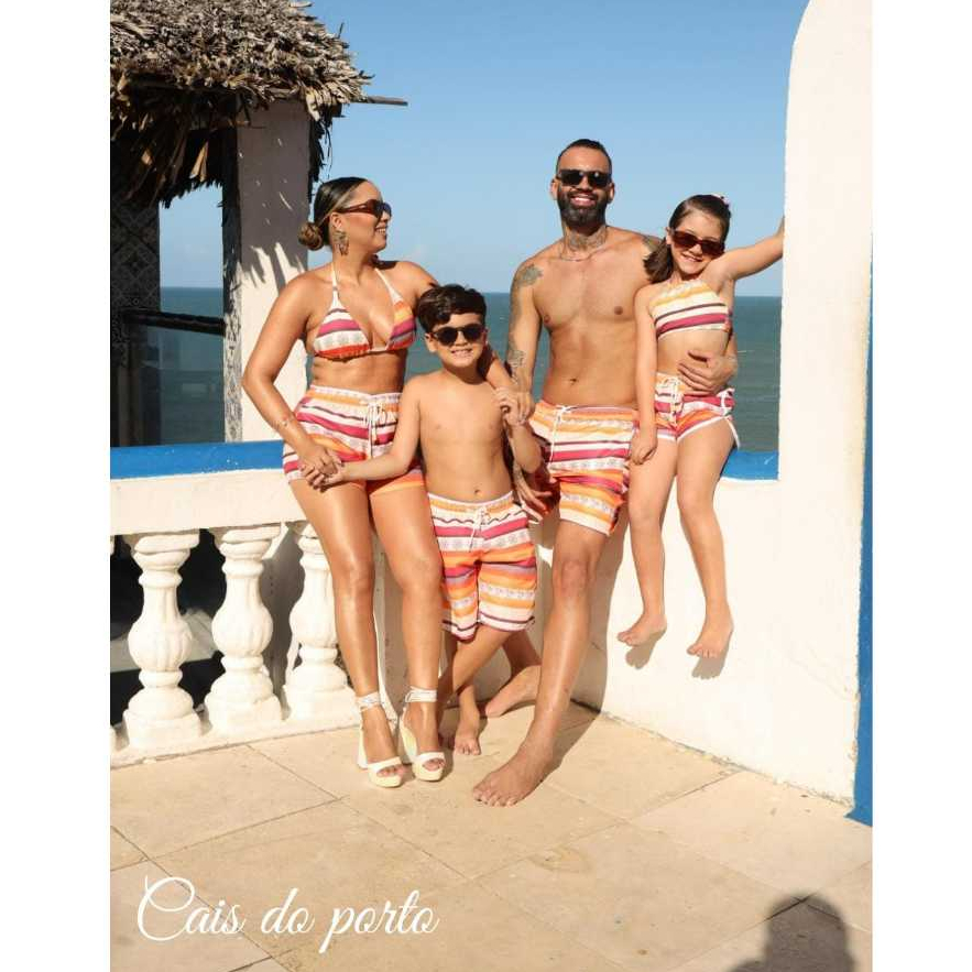 Roupa de banho hot sale igual para familia