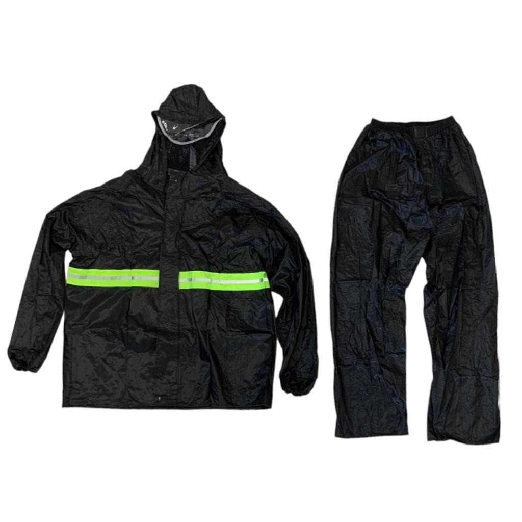Capa De Chuva Conjunto Completo Motoqueiro Motoboy Com Faixa Refletiva
