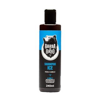Shampoo ICE para Barba e Cabelo Antiqueda Barba de Urso