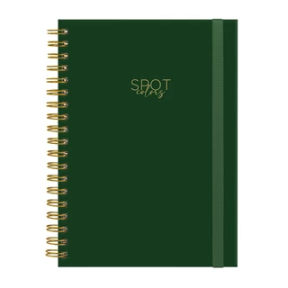Caderno Capa Dura Colegial Plus Spot Colors