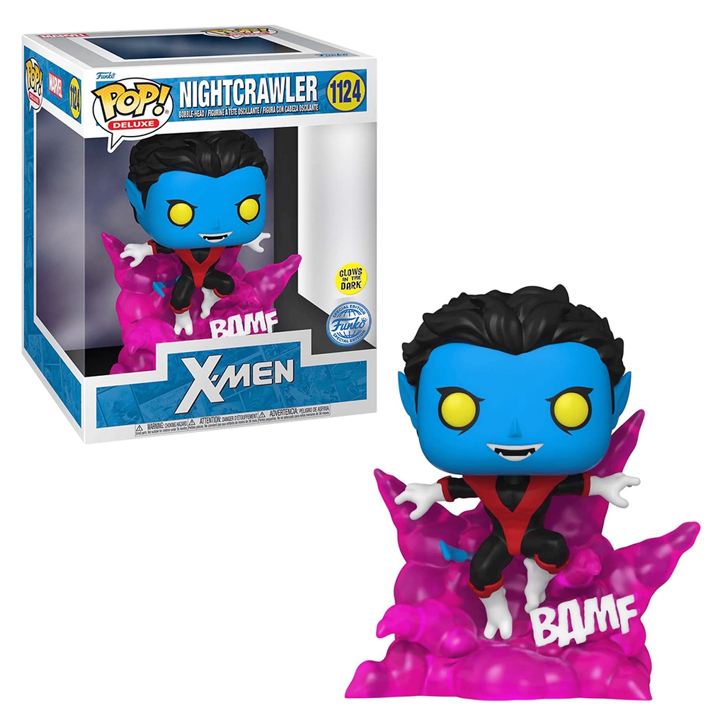 FUNKO POP DELUXE MARVEL EXCLUSIVE - NIGHTCRAWLER 1224 NOVO ORIGINAL