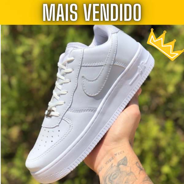 Tenis Branco Casual Feminino Masculino Mais Vendido Envio Imediato!