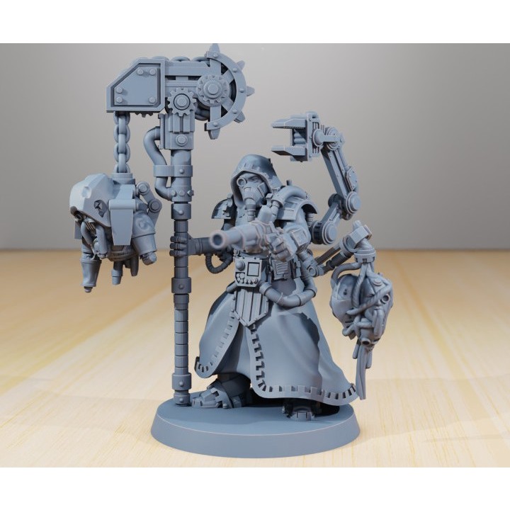 Miniatura de warhammer TechPriest adeptus mechanicus | Shopee Brasil