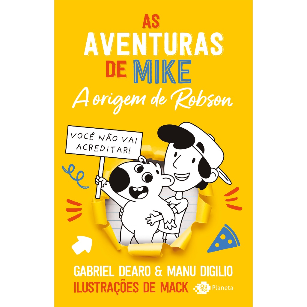 Livro As Aventuras De Mike A Origem De Robson Shopee Brasil