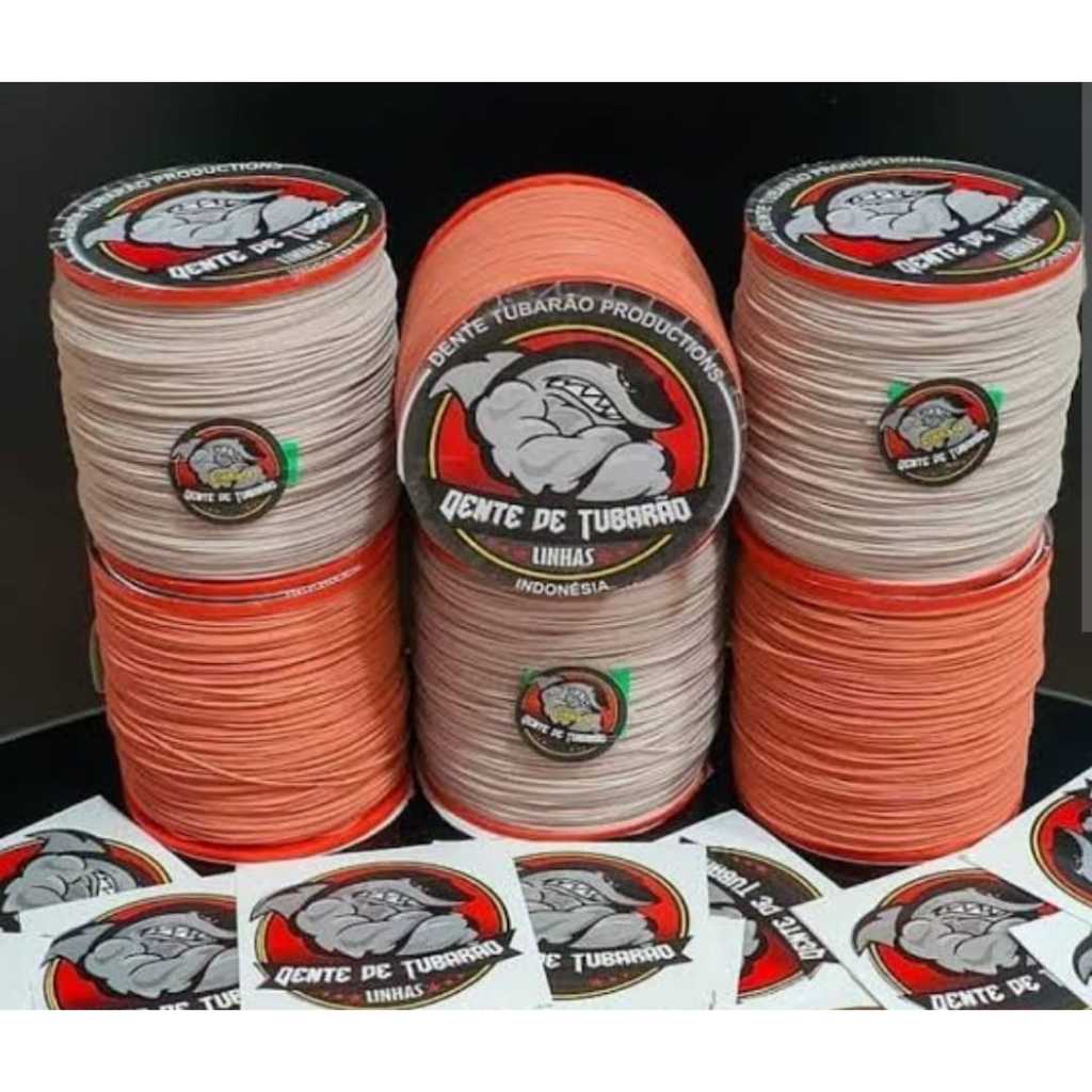 Linha De Pipa Dente d e Tubarão 200 jds Fio 10 (PROMOÇAO). | Shopee Brasil