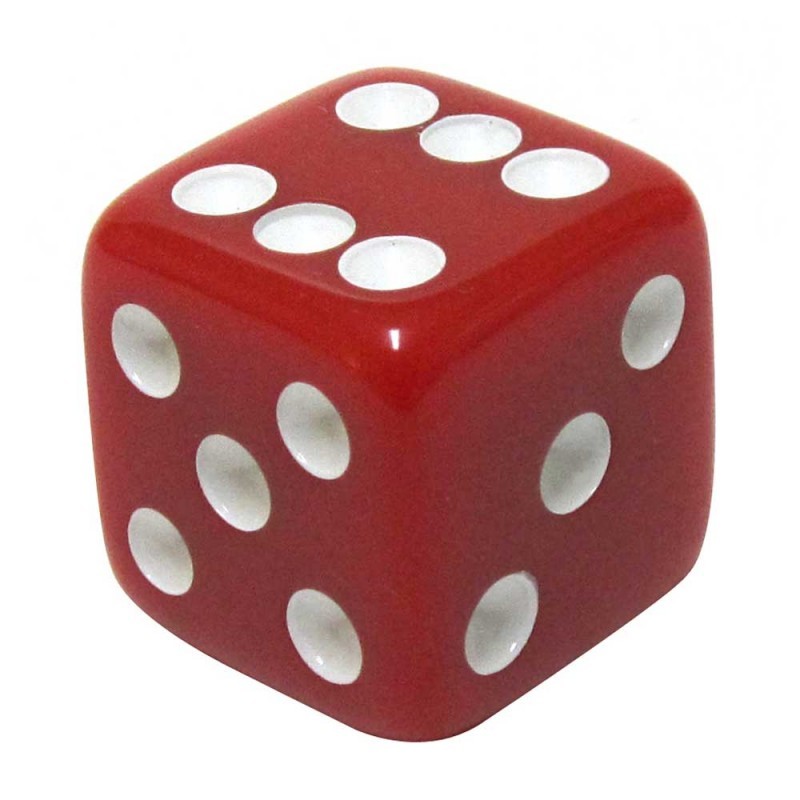 DADO 6 LADOS - 26X26X26 MM | Shopee Brasil