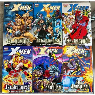 Hq X-men A Era do Apocalipse Completa - Vol. 1 ao 6