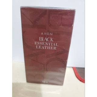 Colônia leia a descrição Avon Black Essential leather 100 ml