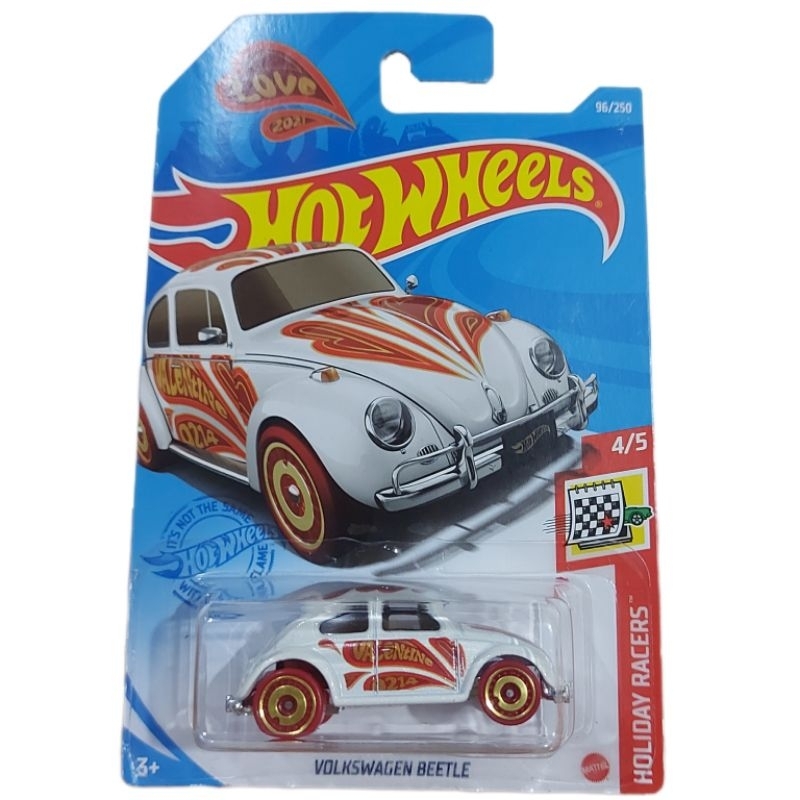 Volkswagen Beetle Love 2021 Holiday Racers 4/5 Hot Wheels 2021