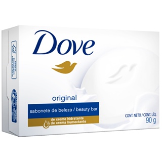 Sabonete Dove Original Barra 90g Creme Hidratante 6 Unidades