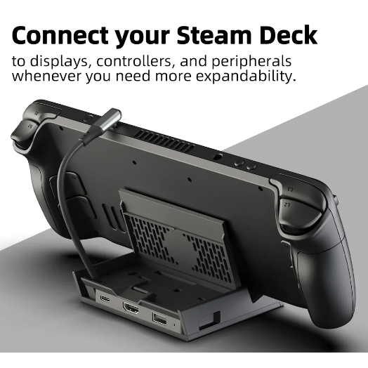 Dock para Steam Deck - Steam Deck Pro - Skull Co.