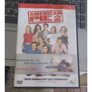DVD American Pie 2 - A Segunda vez é ainda maior (Dublado!!!) Edição de colecionador!