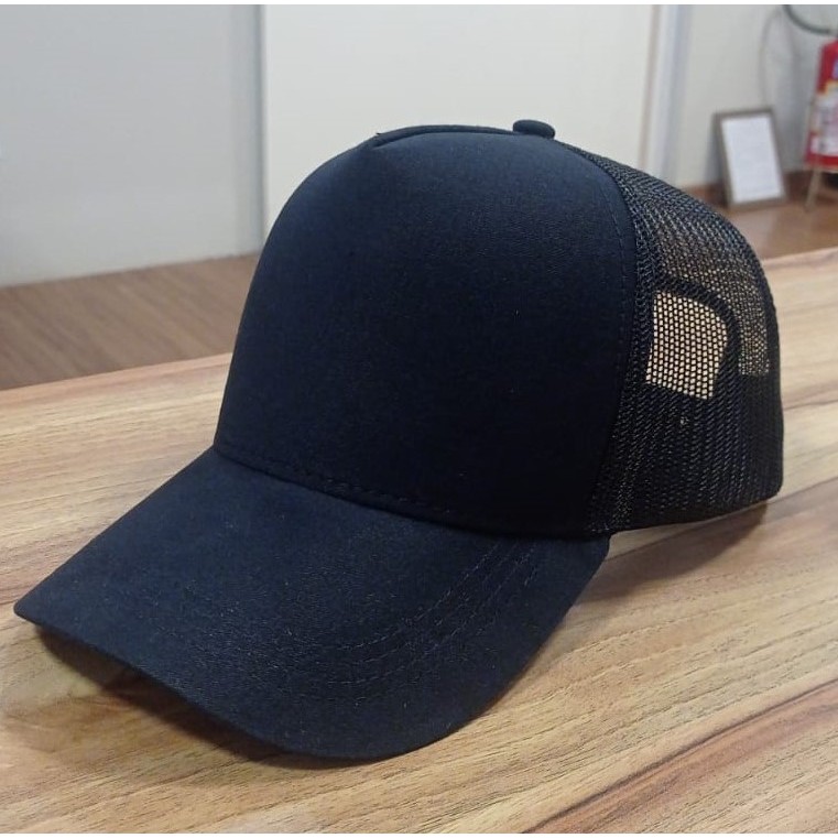 Boné Básico Premium Liso | Shopee Brasil