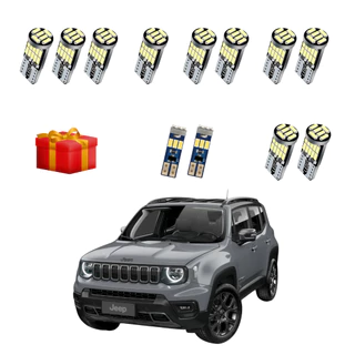 Kit Led Premium Jeep Renegade 2021 até 2024 - Quebra Sol