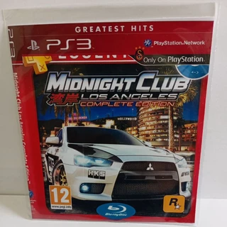 ps3 midnight club Los Angeles raridade novo copia