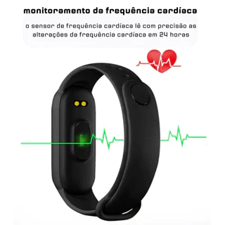 Relógio Inteligente Bluetooth M6 resistente a água/Smartwatch Esportivo MI M6