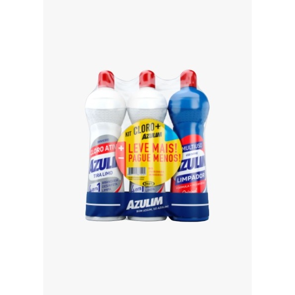 KIT CLORO MAIS AZULIM | Shopee Brasil