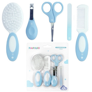 kit higiene bebe 5 peças unha pimpolho enxoval completo