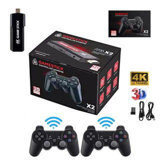Console Para Jogos Retro Vídeo Game Portátil 4k Hdmi Usb X2
