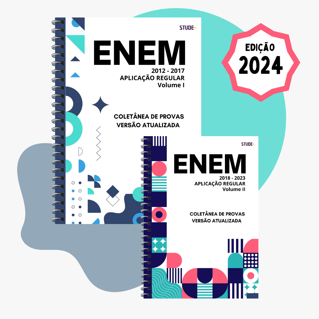 Apostila ENEM: TODAS as provas de 2012 a 2023 + gabarito + folha de ...