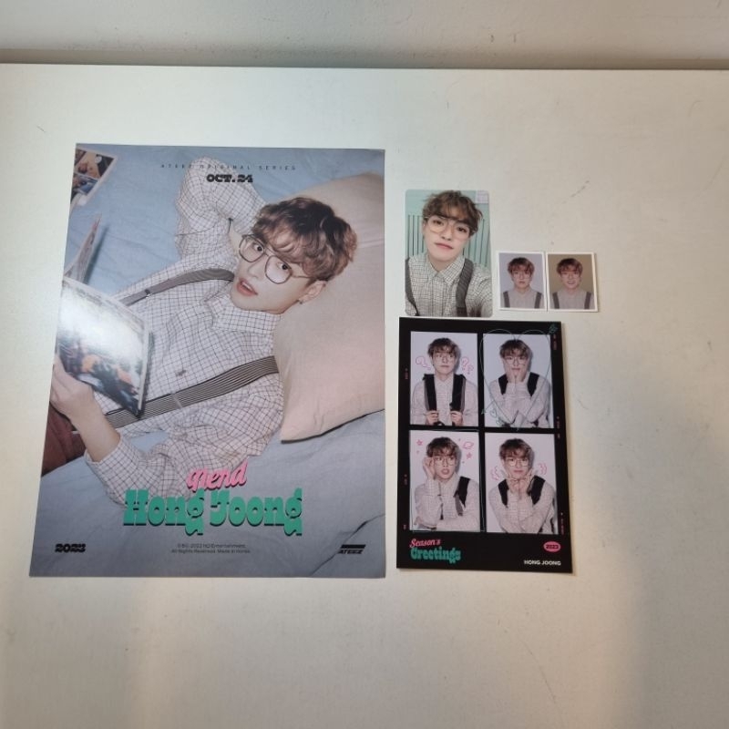 Ateez Season Greetings 2023 Kits individuais | Shopee Brasil
