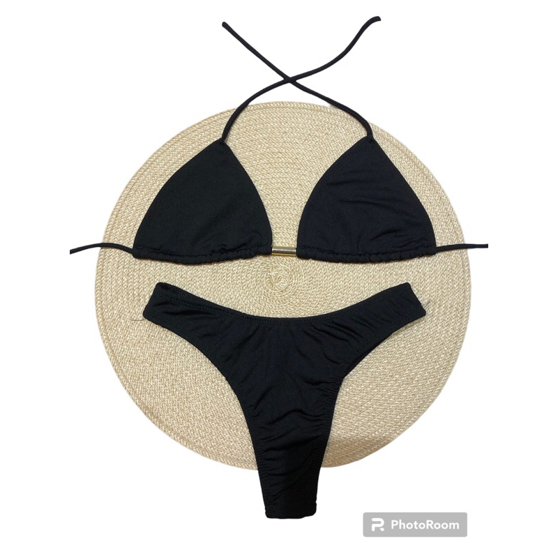 Biquíni Cortininha Fio Dental Marquinha Praia EM PROMOÇÃO Verão Bronze