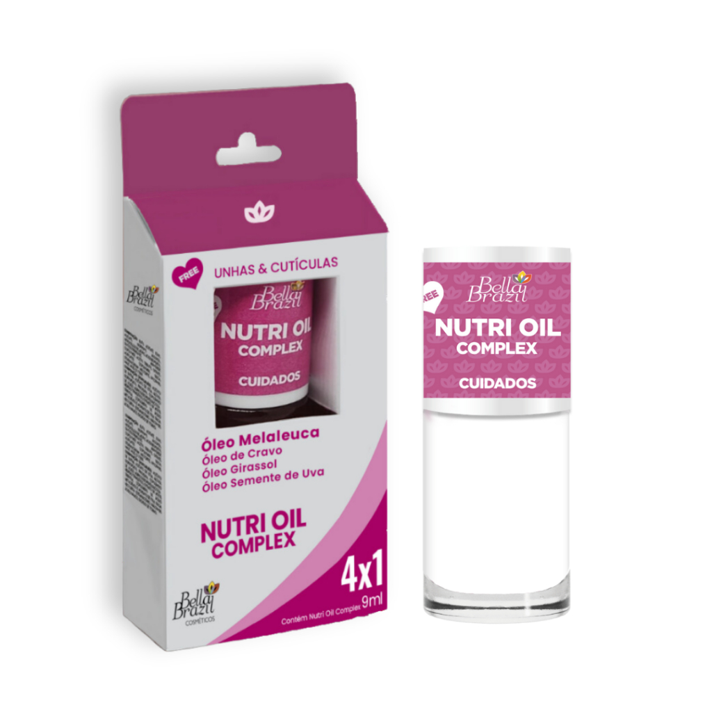 Cuidados Premium Bella Brazil - Endurecedor de Unhas - Nutri Oil