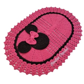 Tapete de crochê Mickey & Minnie