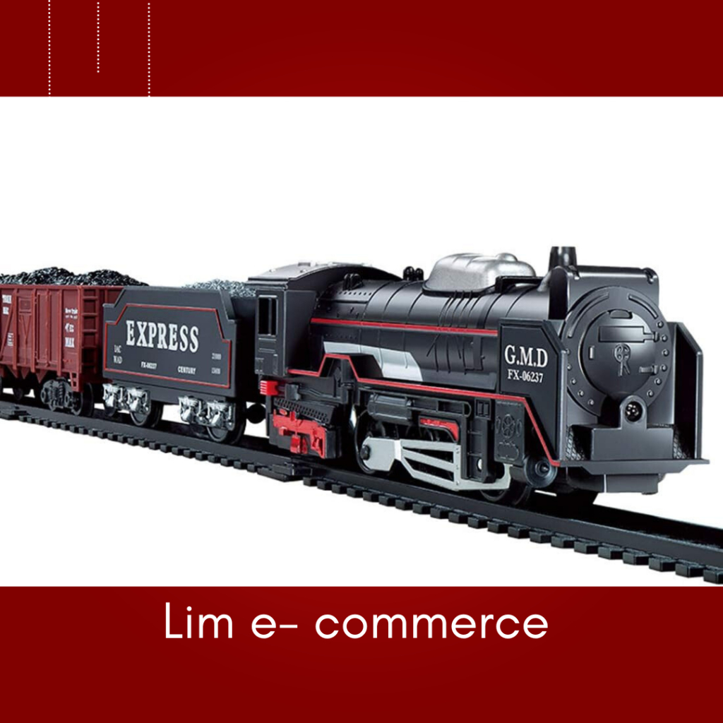 Trem Ferroviário de Brinquedo com 3 Vagões 15 Trilhos com Som e Luz ...