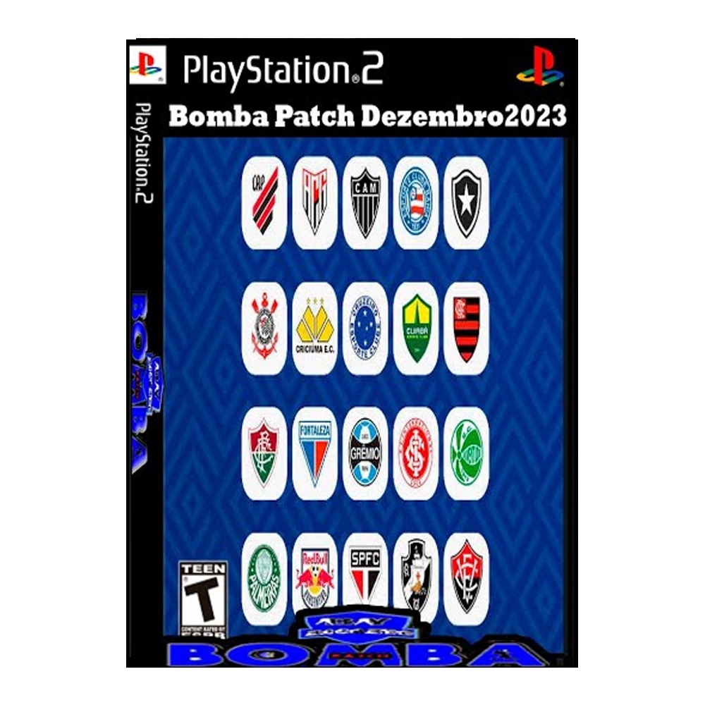 Jogo Futebol Bomba Patch By Ricardo 2024 Atualizado Ps2 Faz A Boa 