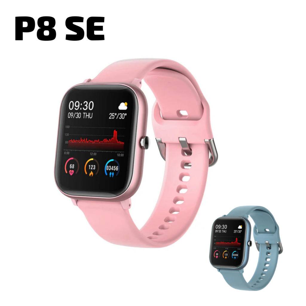 Relógio Inteligente Esportivo Smartwatch P8 SE Tela 1.4 Bluetooth