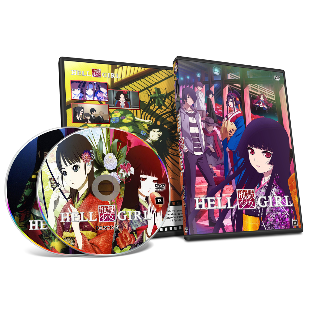 Dvd Jigoku Shoujo / Hell Girl Legendado 4 Temporadas | Shopee Brasil