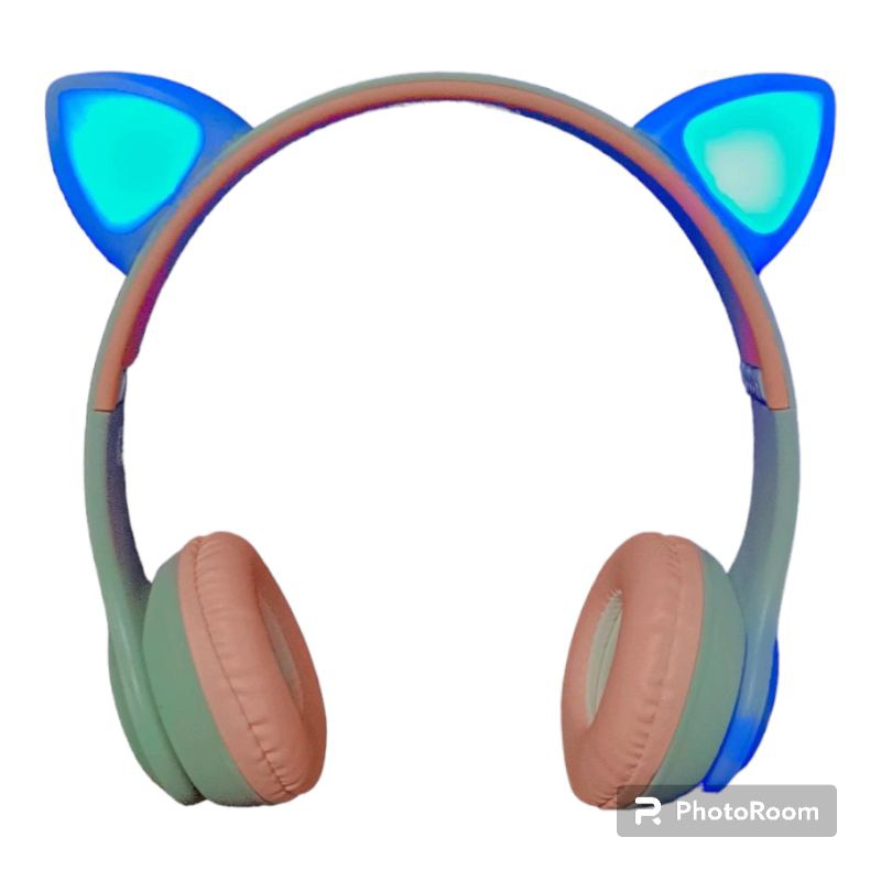 Fone de Ouvido Orelhinha Gato Sem Fio Bluetooth LED Tik Tok Promoção -  damixstorecessorios