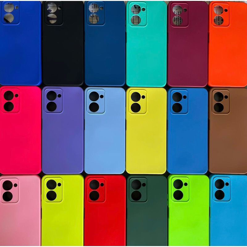 Capa Case Capinha Aveludada Silicone Realme C33/C55/C35 Protege Celular