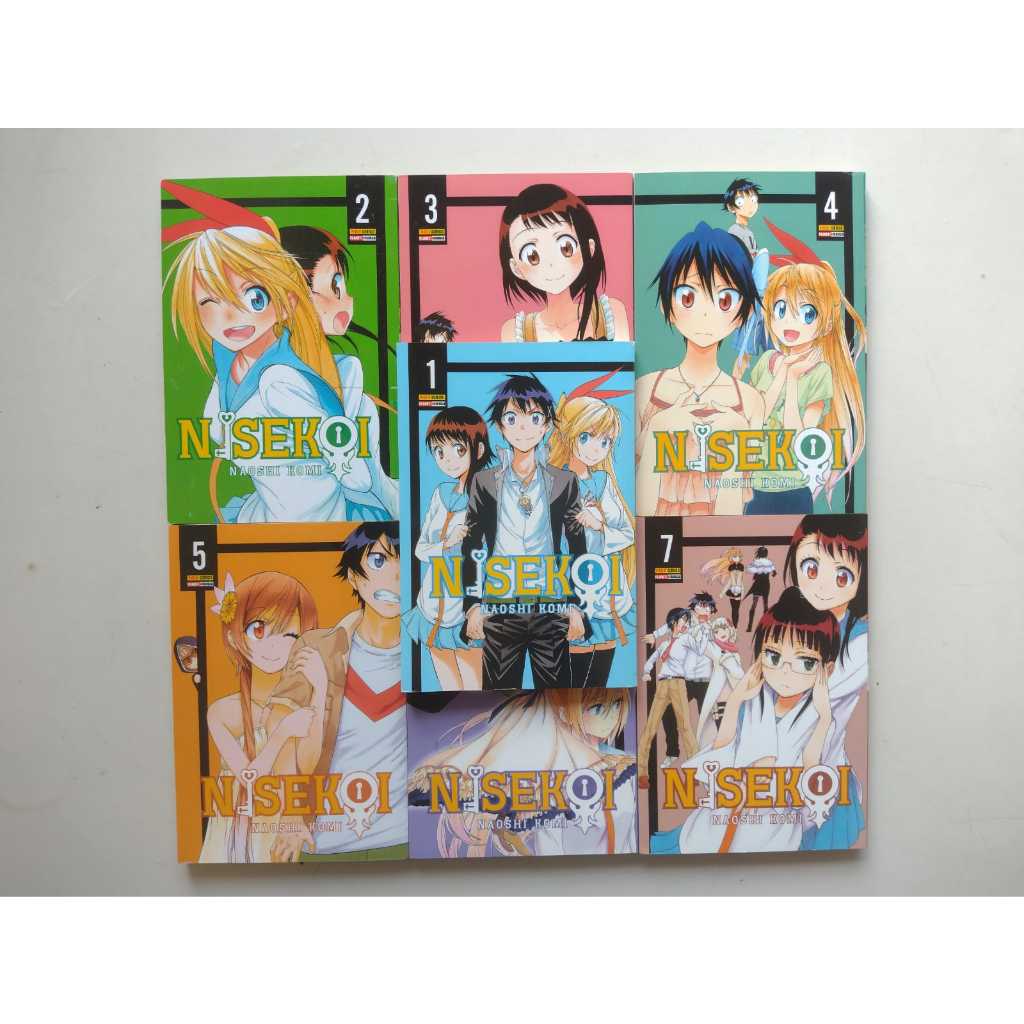 Nisekoi manga hotsell vol 1-7